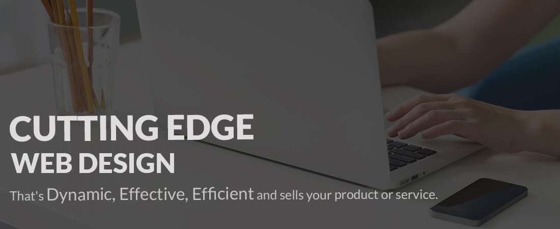 Cutting edge website design